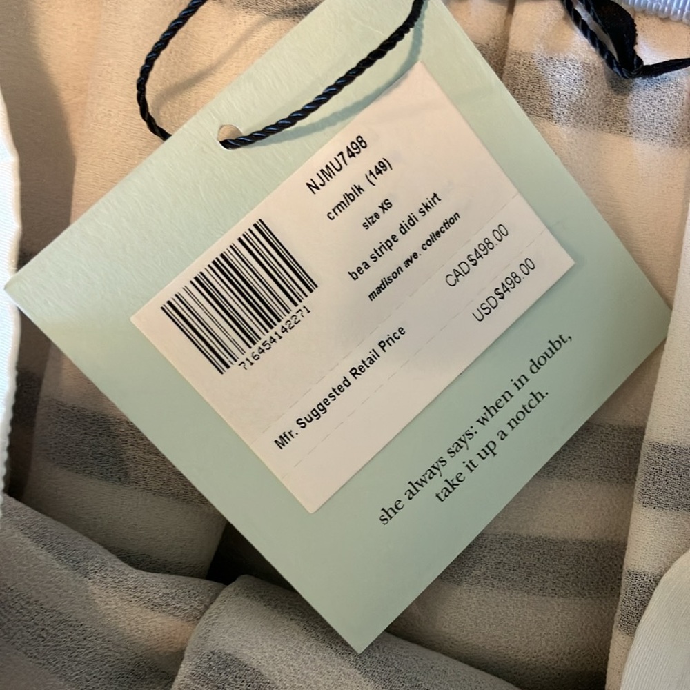 Kate Spade x Madison Avenue tassle skirt - Picture 9 of 11